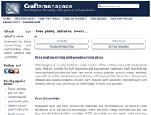 Tablet Screenshot of craftsmanspace.com